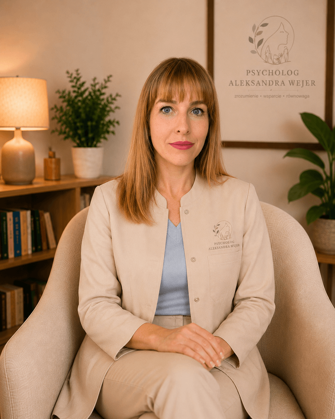 Aleksandra Wejer podczas konsultacji